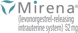 Mirena® (levonorgestrel-releasing intrauterine system) 52mg logo Mirena® (levonorgestrel-releasing intrauterine system) 52mg logo